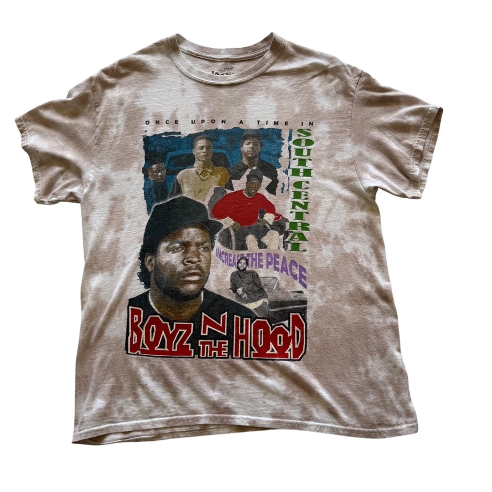 Boyz N The Hood Graphic Tee M/L Philcos Tie-Dye Movie Shirt 90s Hip Hop Style
